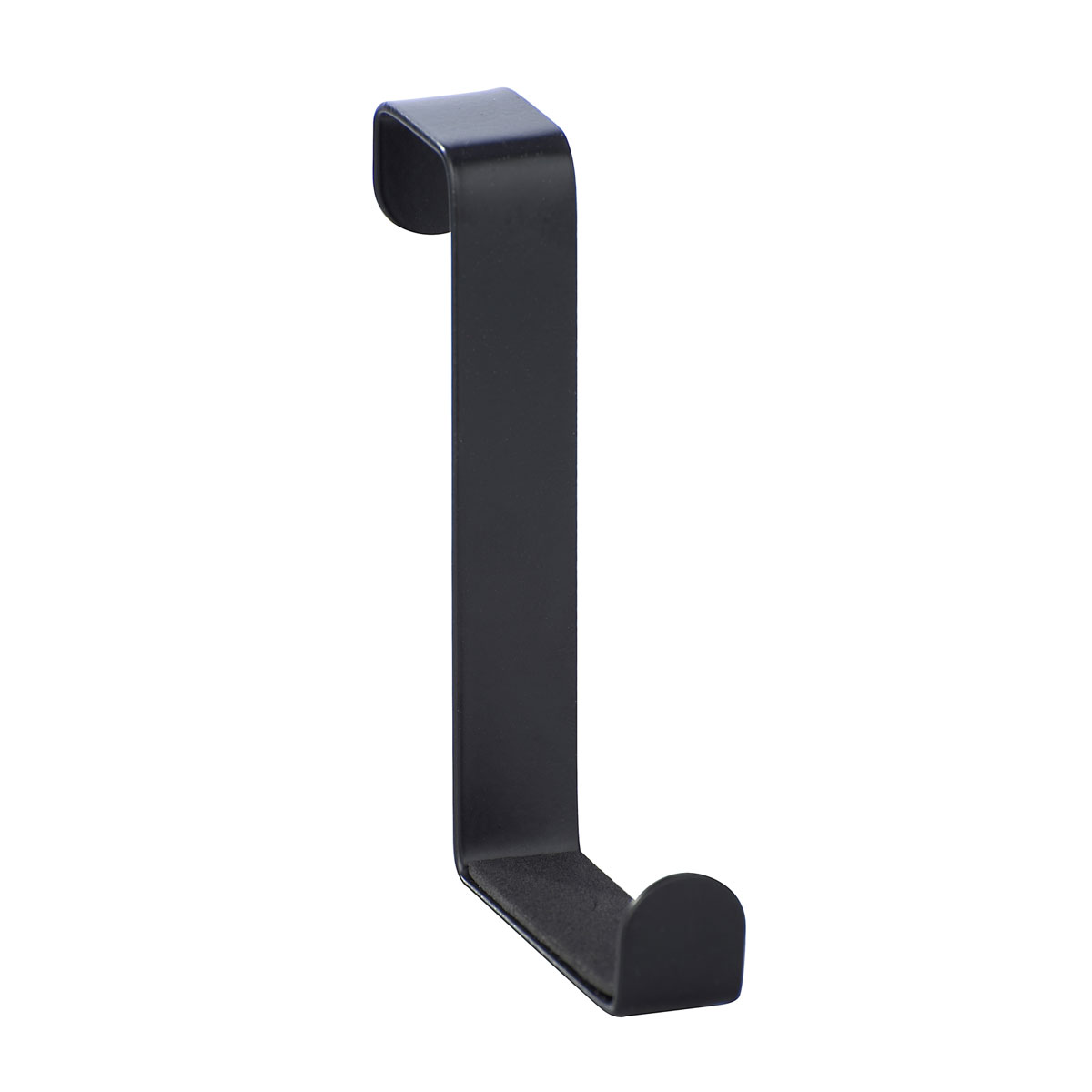 Wenko Türgarderobenhaken schwarz 4er Set