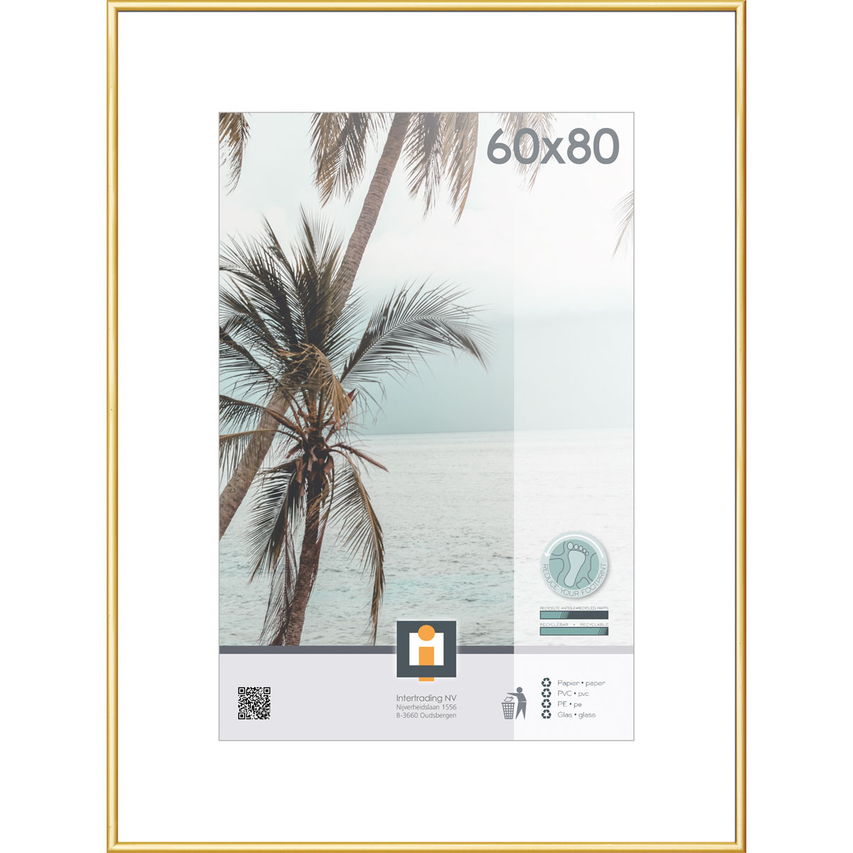 Bilderrahmen Kyoto 60x80 cm gold