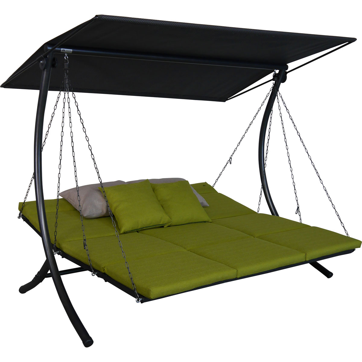 Angerer Freizeitmöbel GmbH Hollywoodschaukel Swing 3-Sitzer Smart lime Bild 3