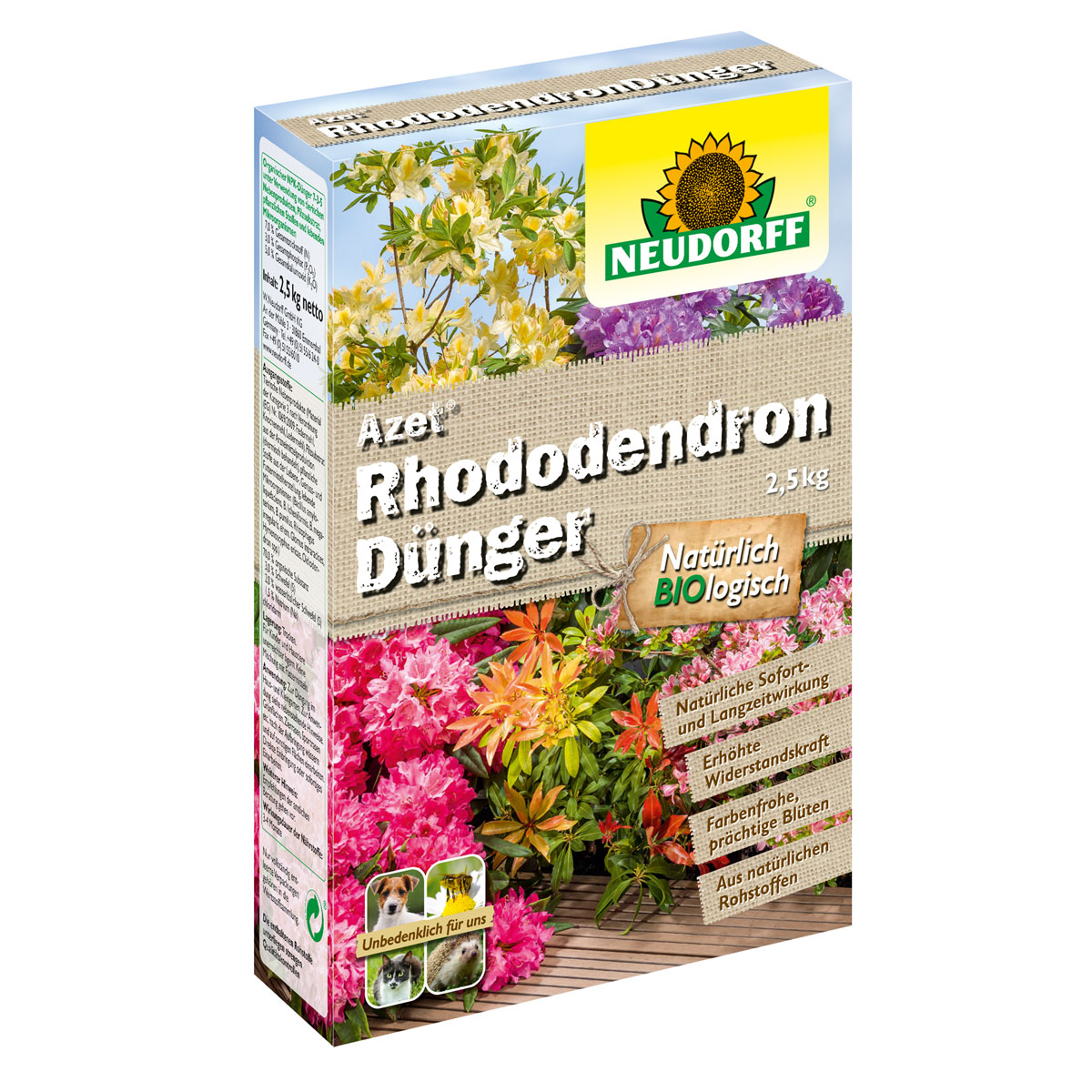 Neudorff Azet Rhododendrondünger 2,5 kg