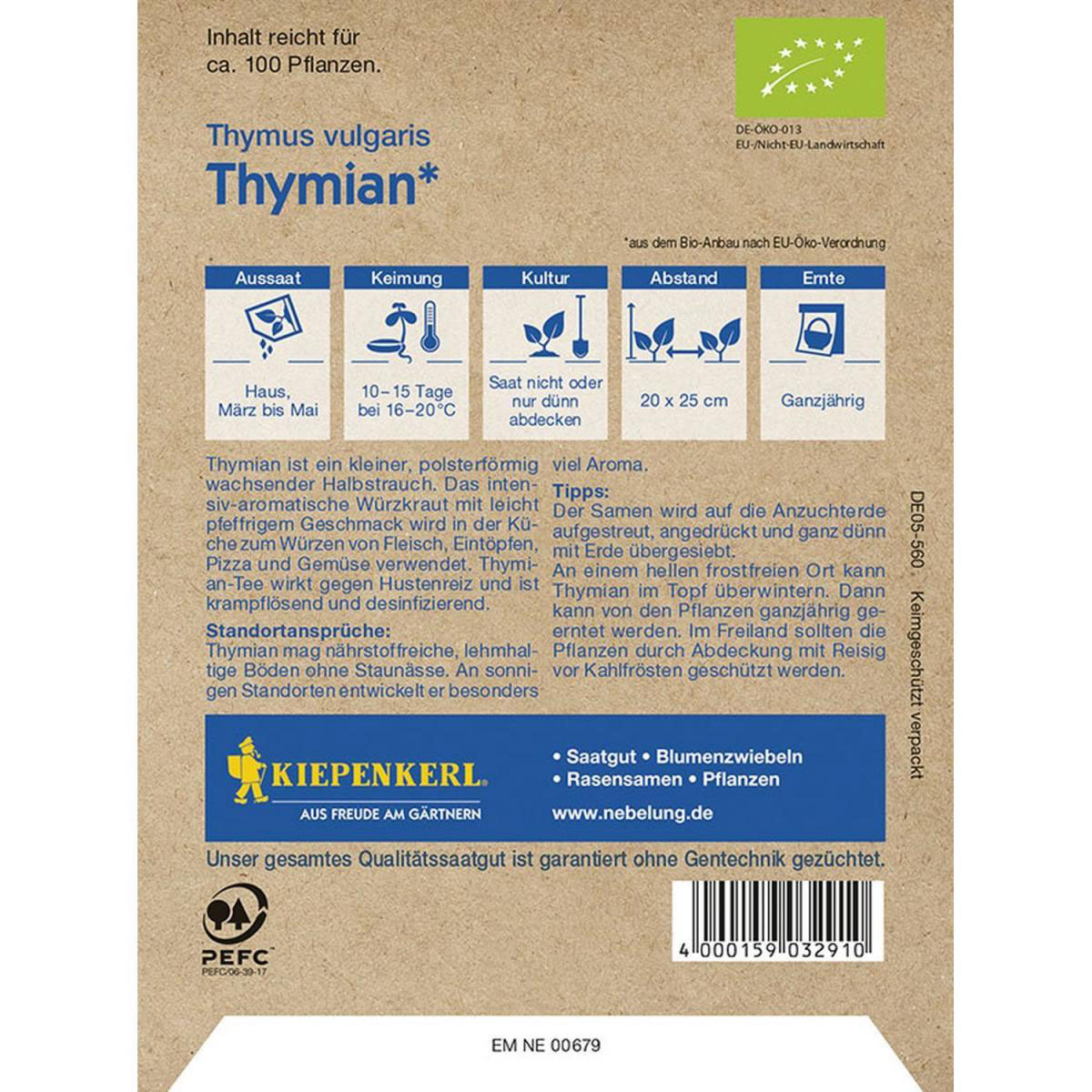 Kiepenkerl Bio-Thymian Bild 2