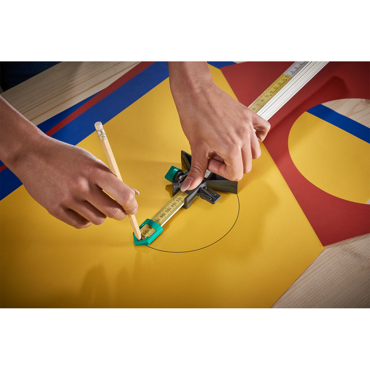 Wolfcraft  Streichmaß für Zollstöcke Bild 4