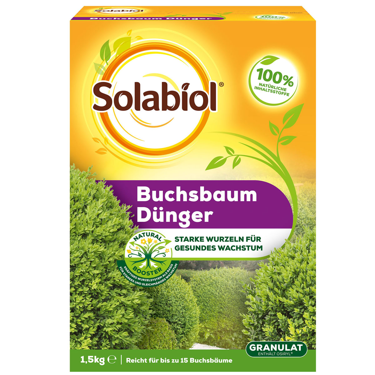 SOLABIOL Buchsbaum-Dünger 1,5 kg