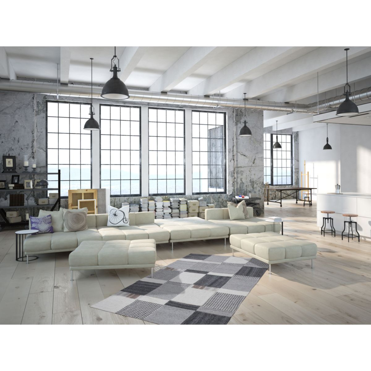 Liana 210 Natur 160cm x 230cm Bild 2