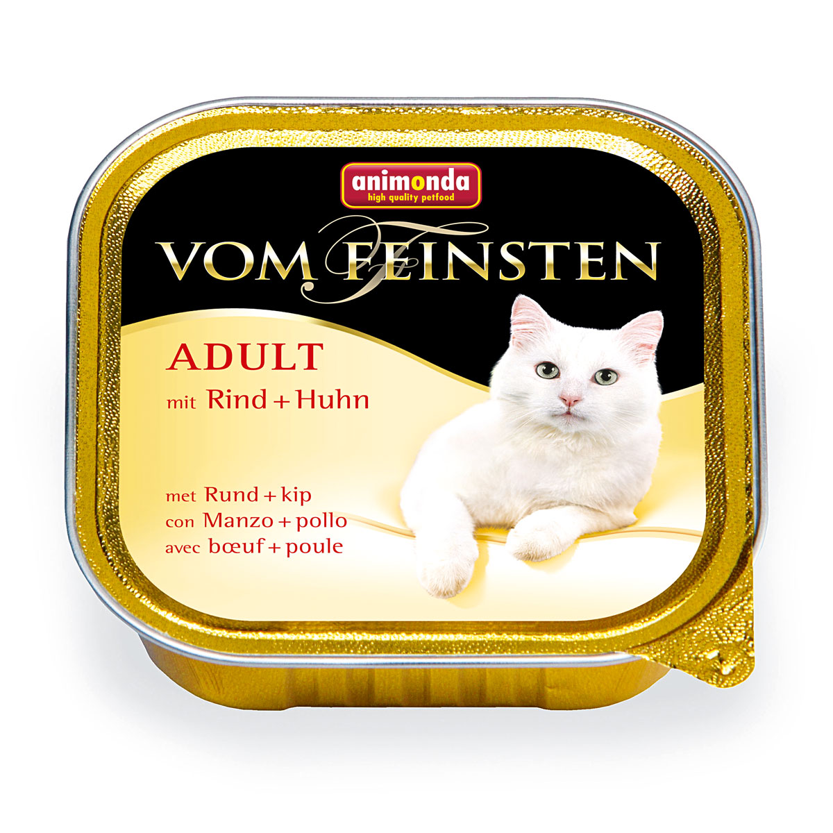 animonda Vom Feinsten Nassfutter Rind und Huhn 100 g