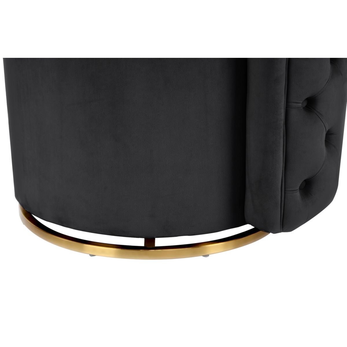 Sessel Drehsessel Beverly 125 schwarz gold Bild 7