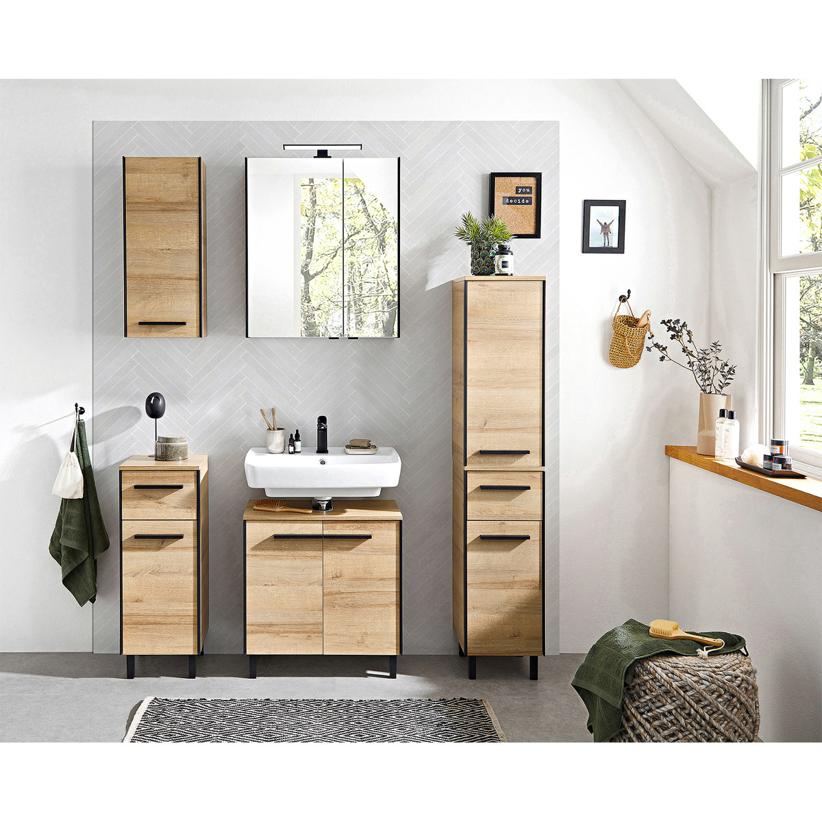 Pelipal Waschtischunterschrank Victoria 60 x 53 x 33 cm Bild 5