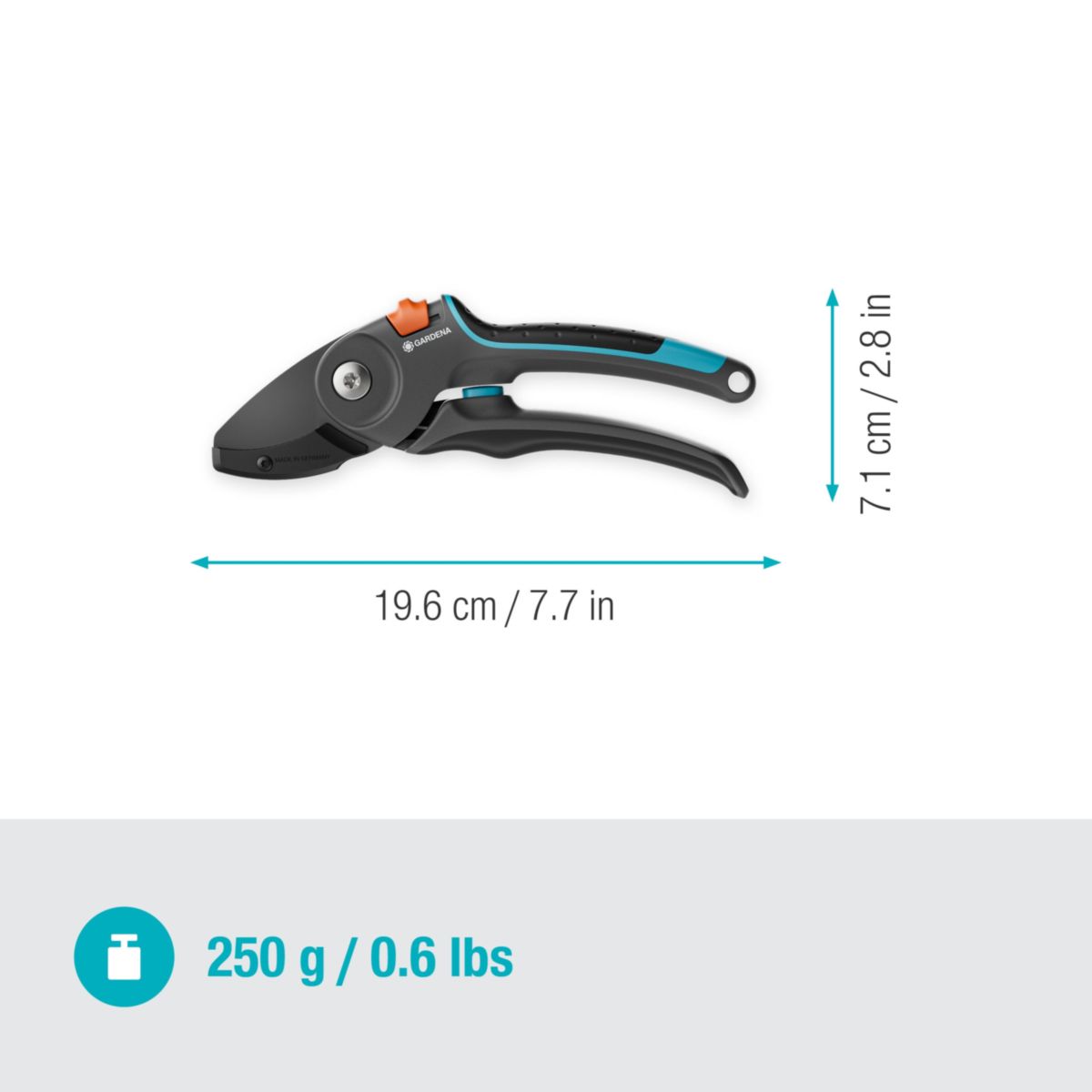 Gardena Gartenschere PremiumCut Pro Amboss 24 mm Bild 2