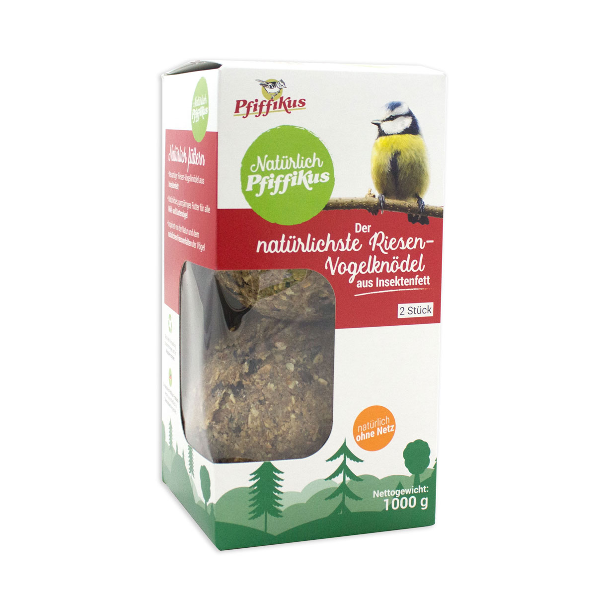 Pfiffikus  Natürlich Riesenknödel 2er 1kg