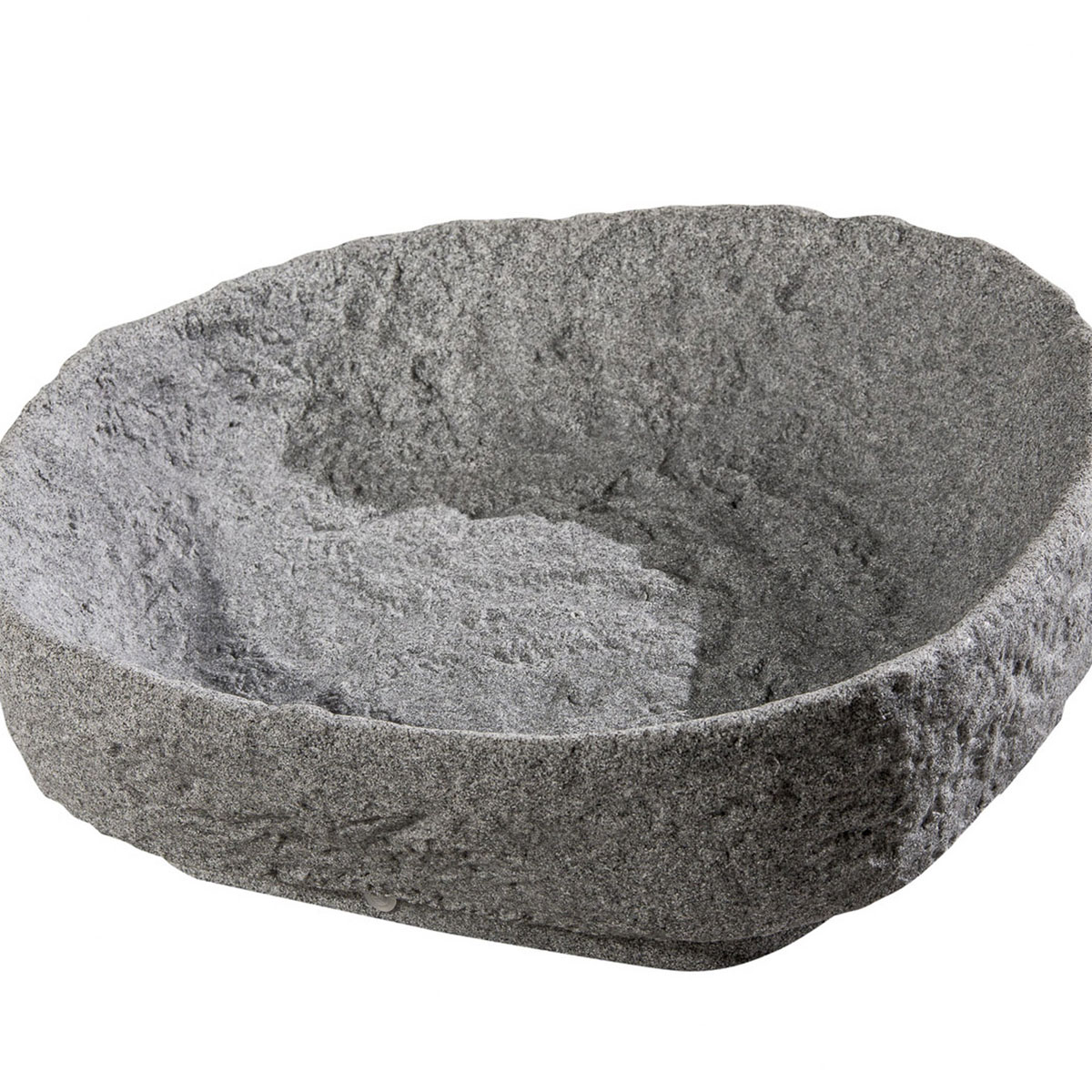 GreenLife Pflanzschale für den Dekor-Regenspeicher „Hinkelstein“, granitgrau Bild 1