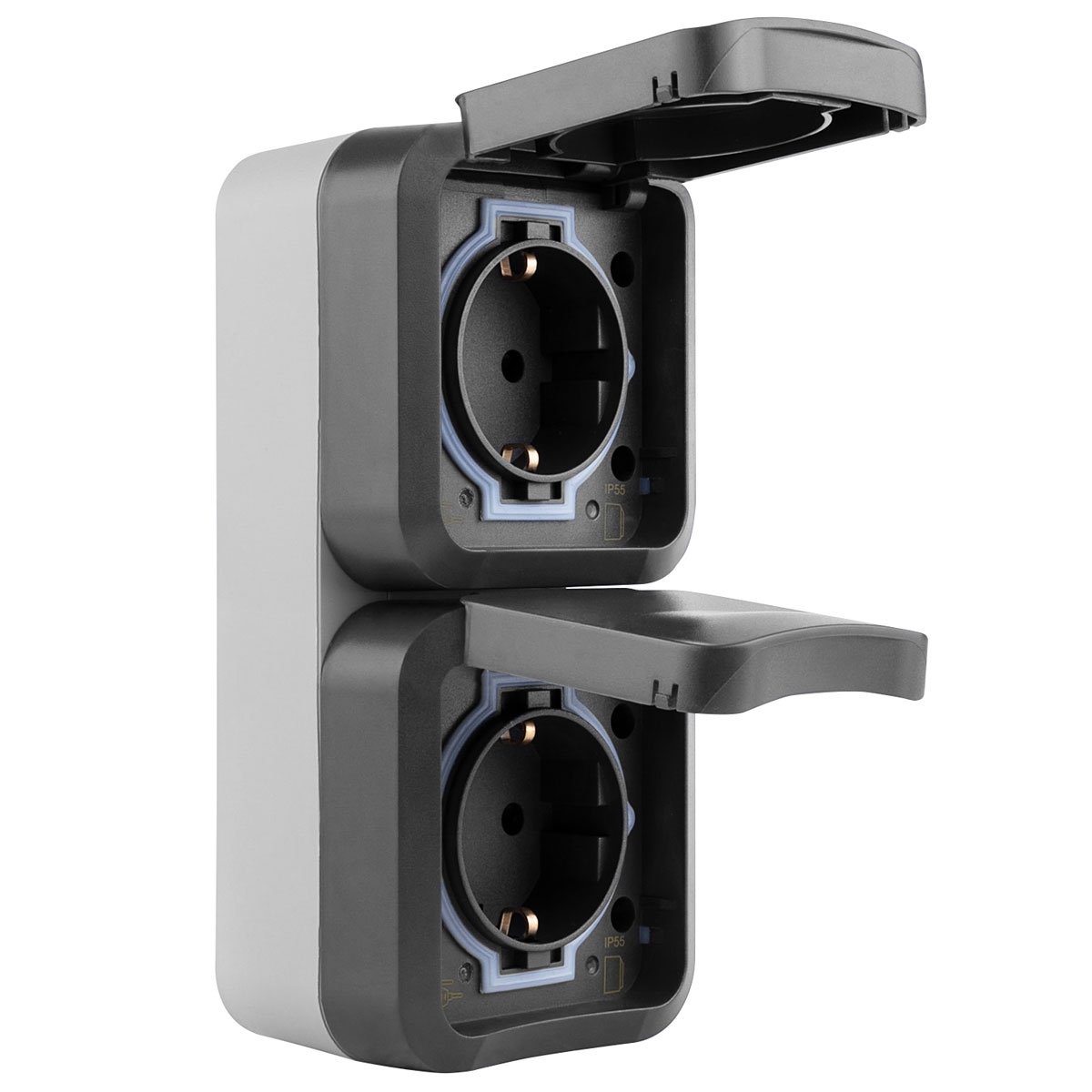 REV Ritter Steckdose AquaStorm 2-fach senkrecht Bild 6