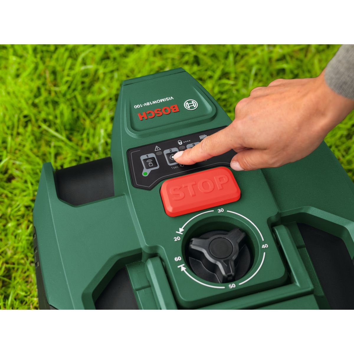 Autonomer Rasenmaeher VisiMow 18V-10018V/4,0 Ah, inkl. Akku und Ladegeraet Bild 7