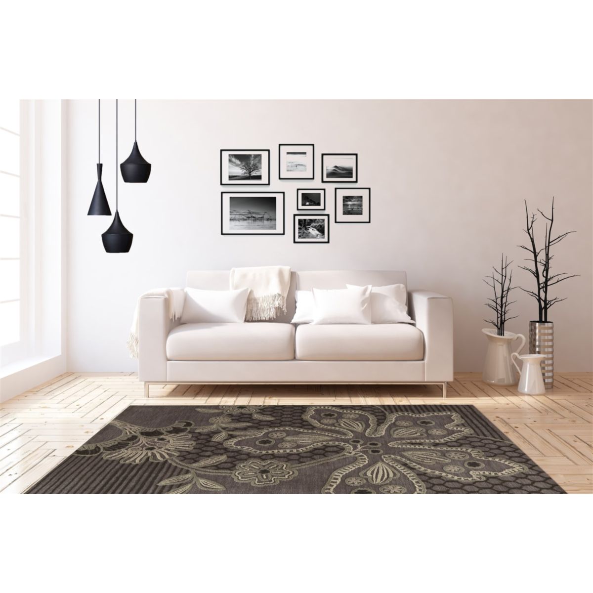 Mood 4306 Braun / Beige 90cm x 160cm Bild 2