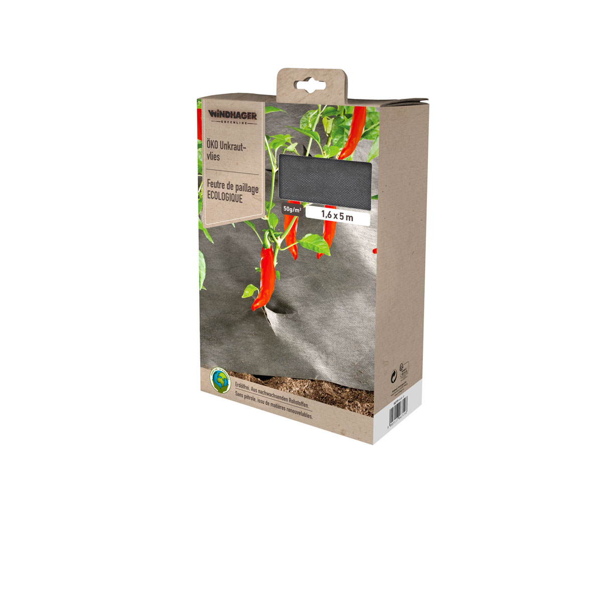 Windhager  Unkrautvlies 50 g/m² 5x1,6 m Bild 6