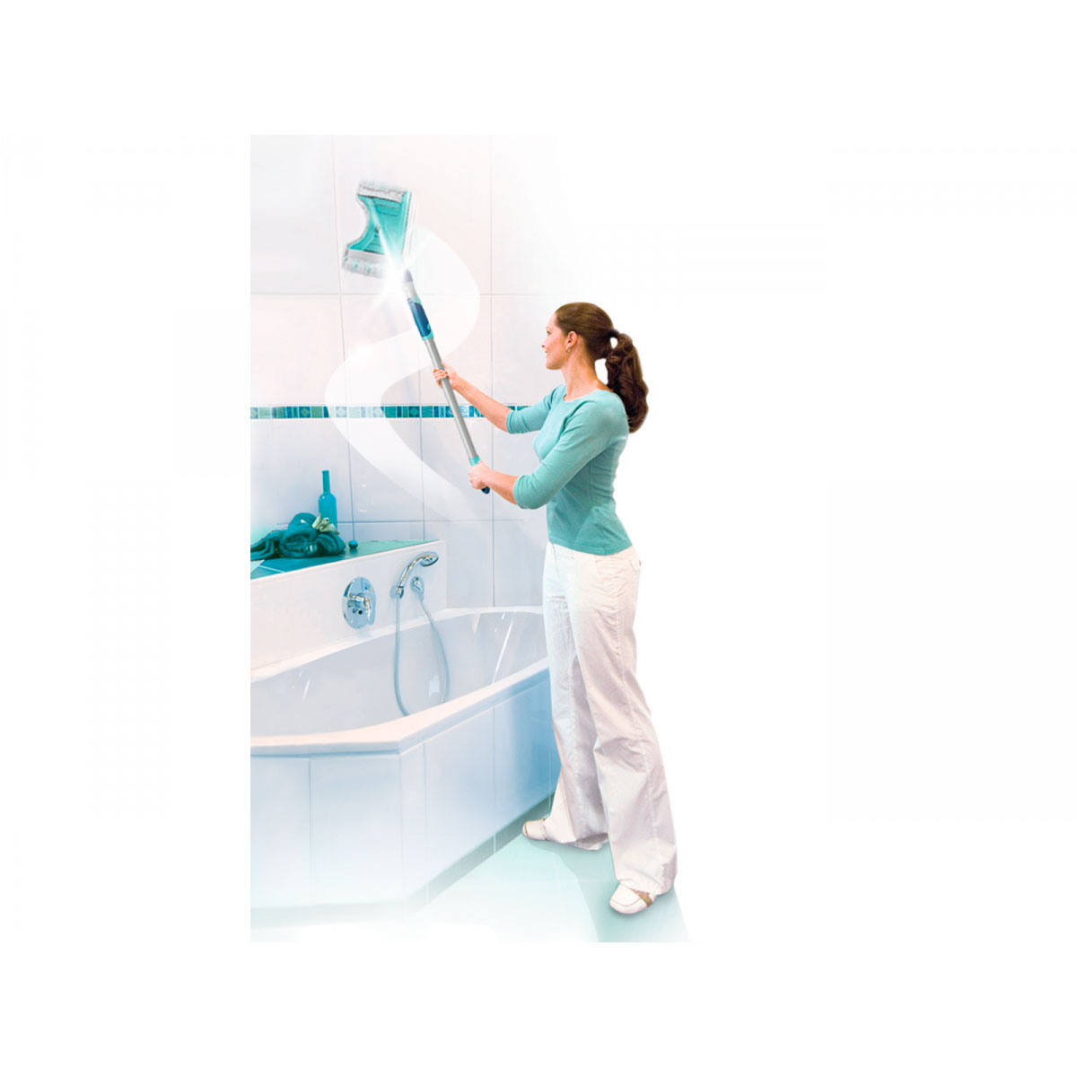 Leifheit Fliesen- und Wannenwischer Flexipad Telesk. Bild 4