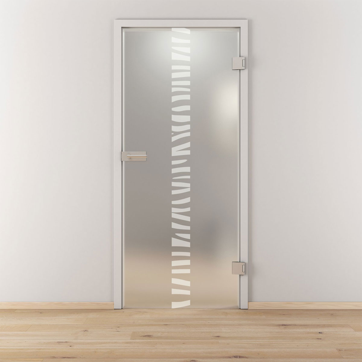 Novadoors Glasdrehtür NOVA 548 mattiert 70,9 x 197,2 cm Rechts Bild 1