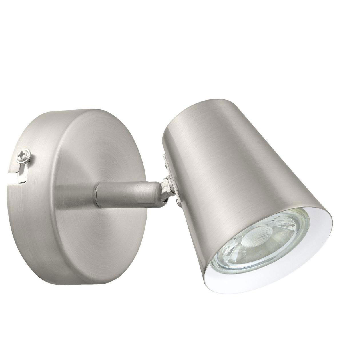 Eglo LED-Spotserie Travale 1 Spot silber