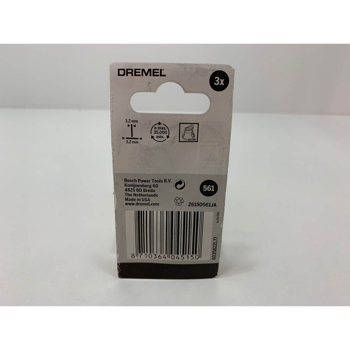 Dremel  Spiral-Universal-Fräsmesser Durchmesser 3,2 mm Bild 2