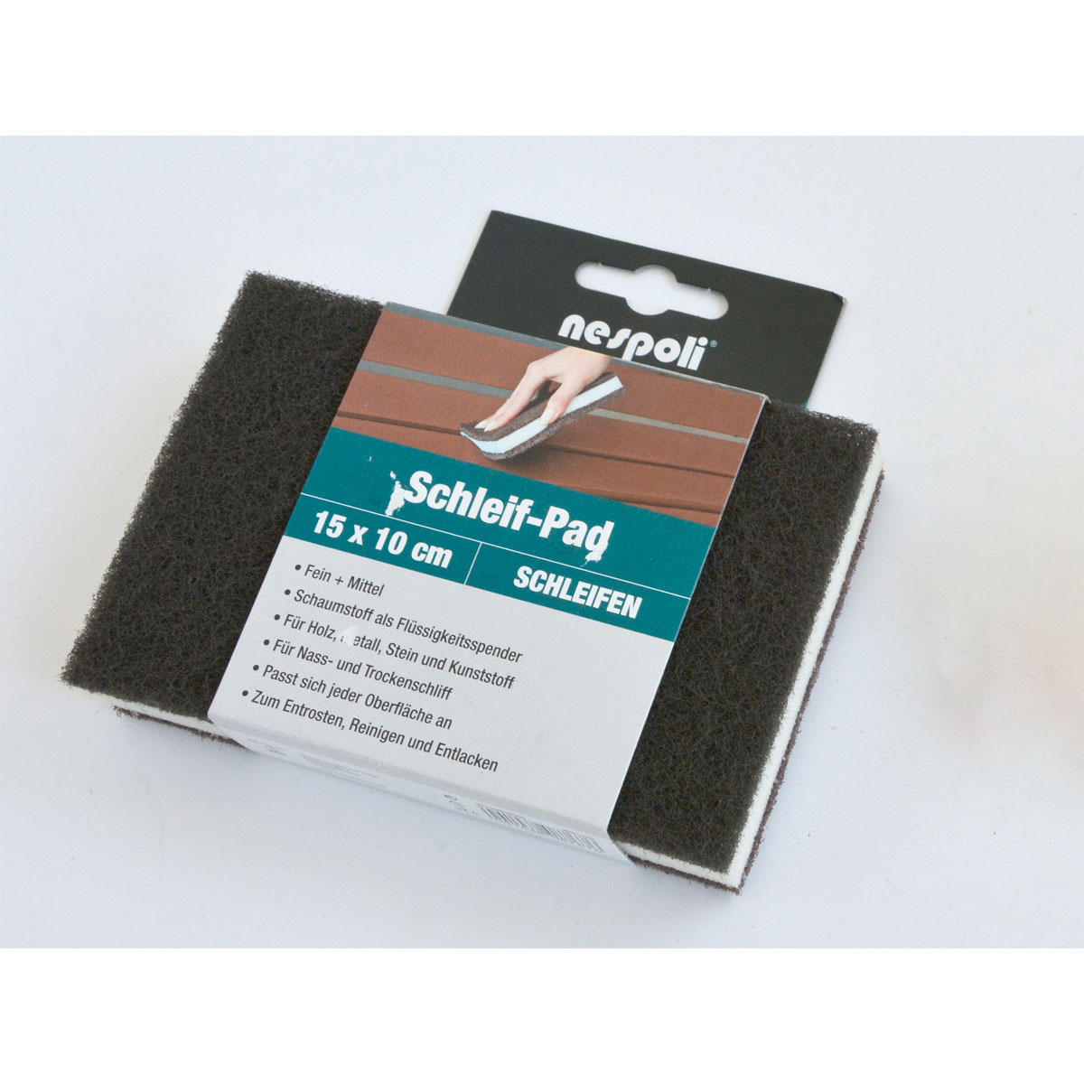 Vlies-Schleif-Pad, fein/mittel Bild 2