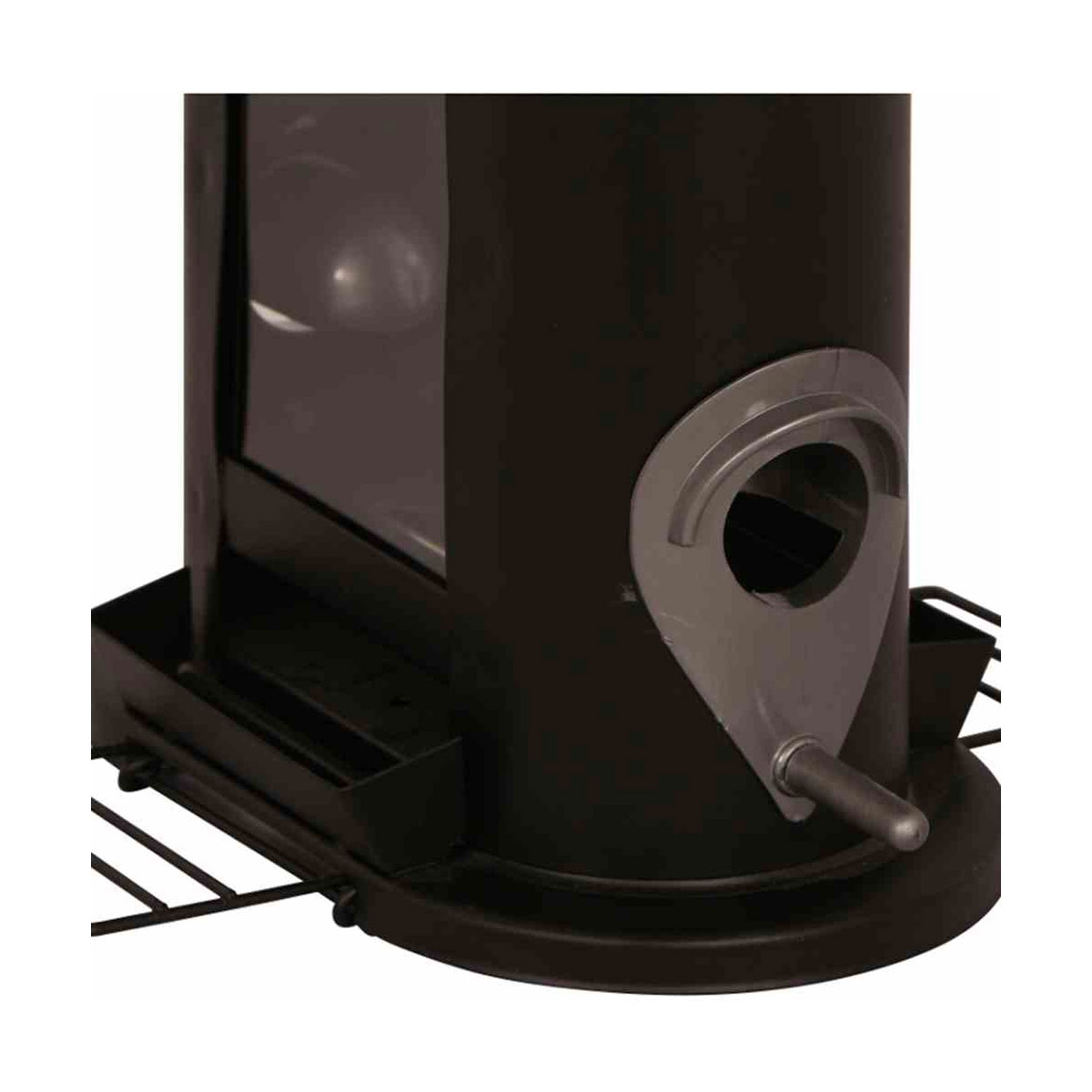 Siena Garden Vogelfutterhaus Black Line für Mischfutter 24,5 cm Bild 3