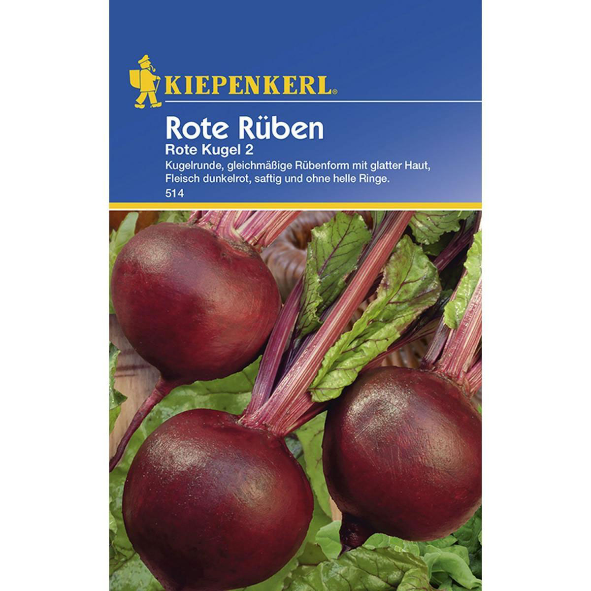 Kiepenkerl Rote Beete Rote Kugel 2