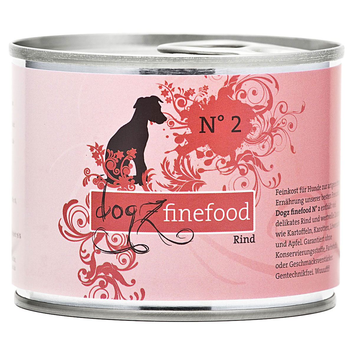 Dogz finefood Dose No.02 200g Rind
