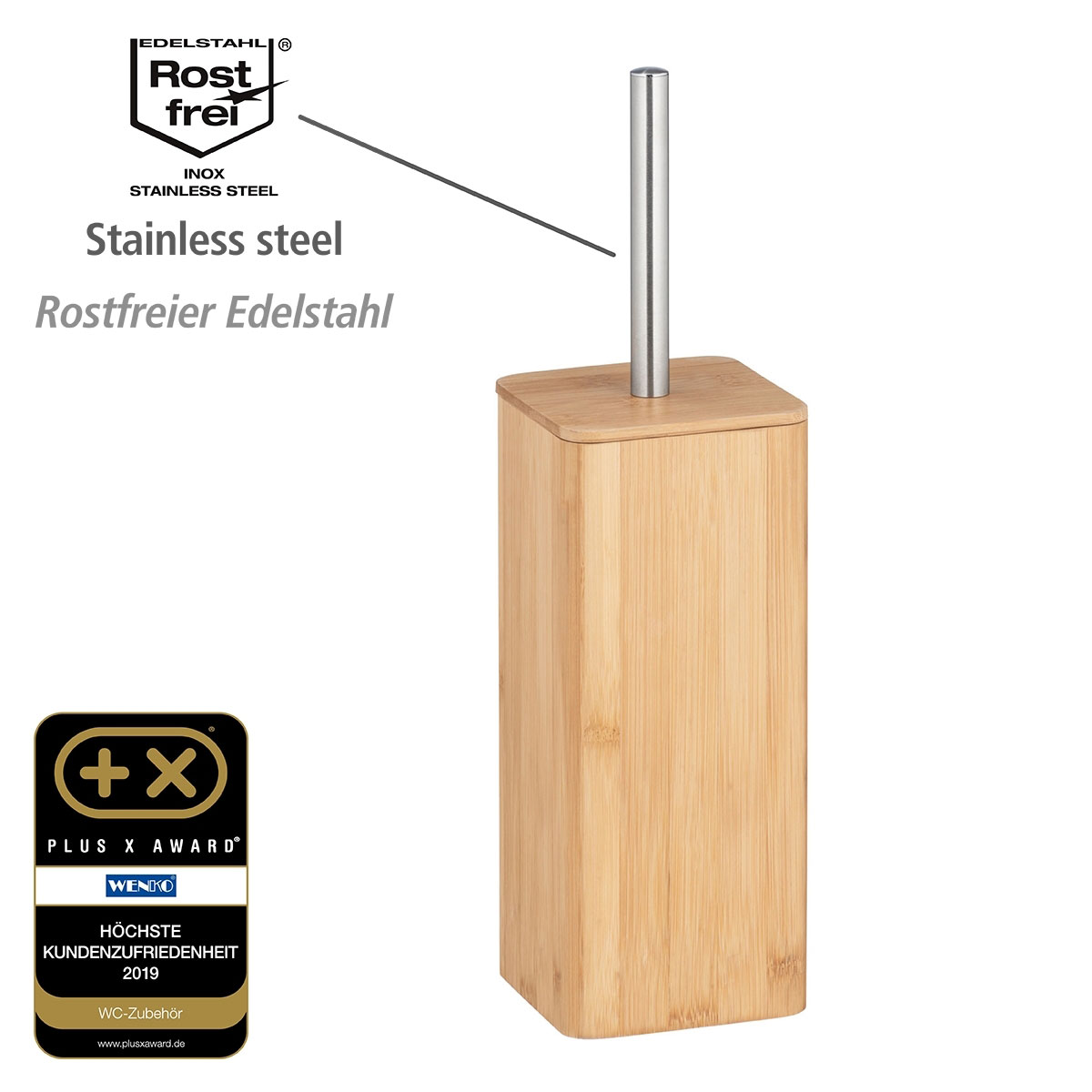 Wenko WC-Garnitur Bambusa Bild 2