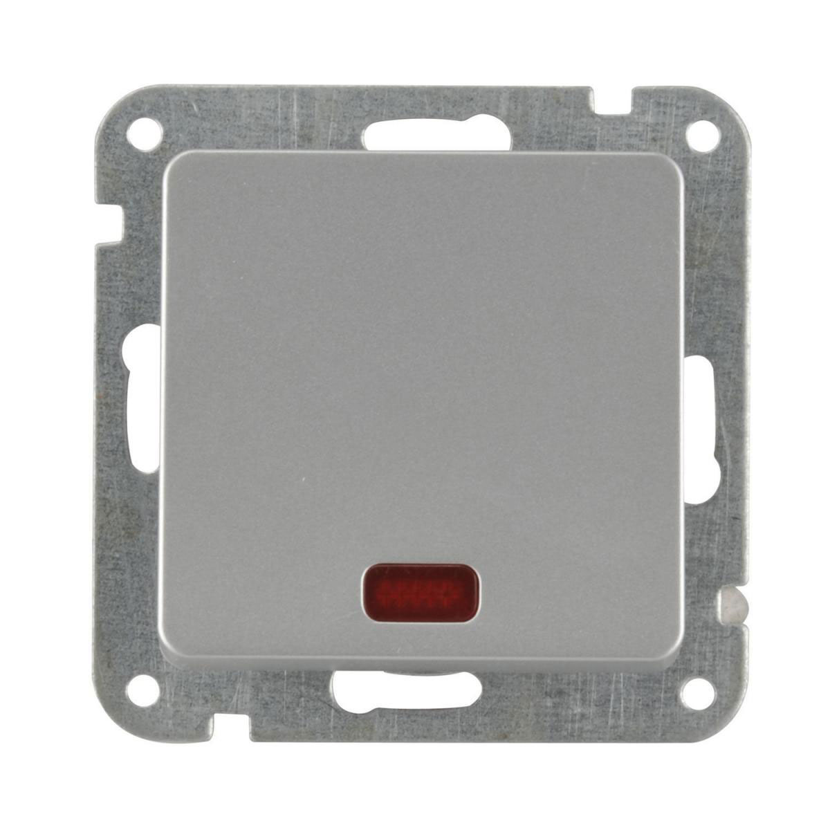 Kontrollschalter Le Mans silber Serie 603