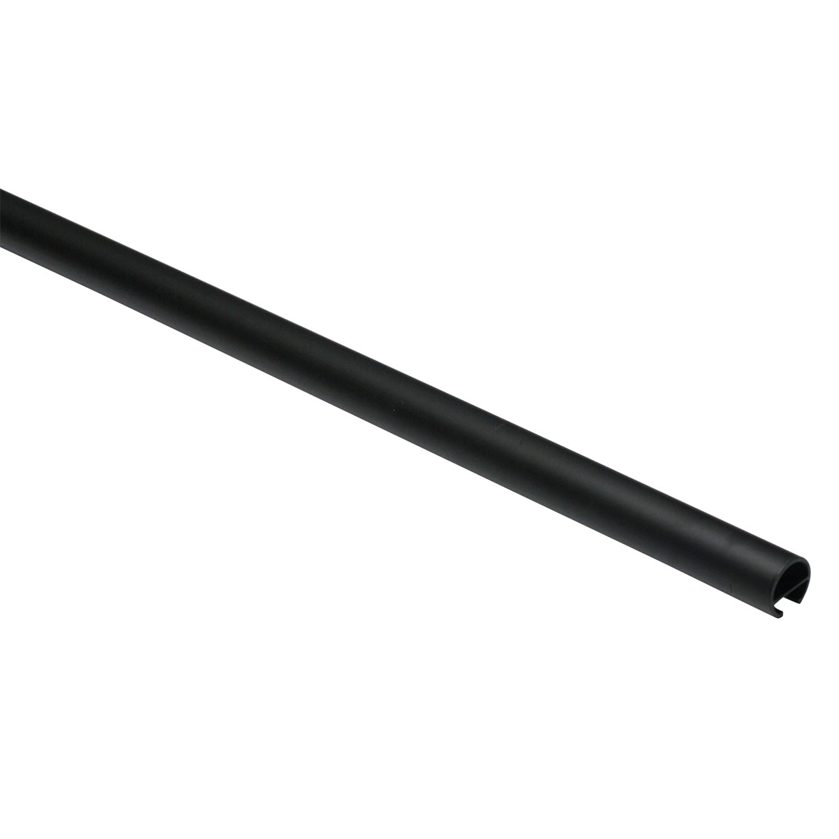 Gardinia  Gardinenstange Memphis mit Innenlauf Durchmesser 16 mm 200 cm schwarz matt