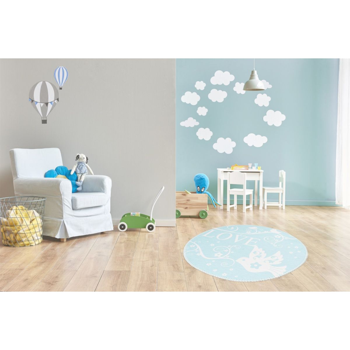 Kayoom Bambini 425 Mint Ø 160cm RUND Bild 5