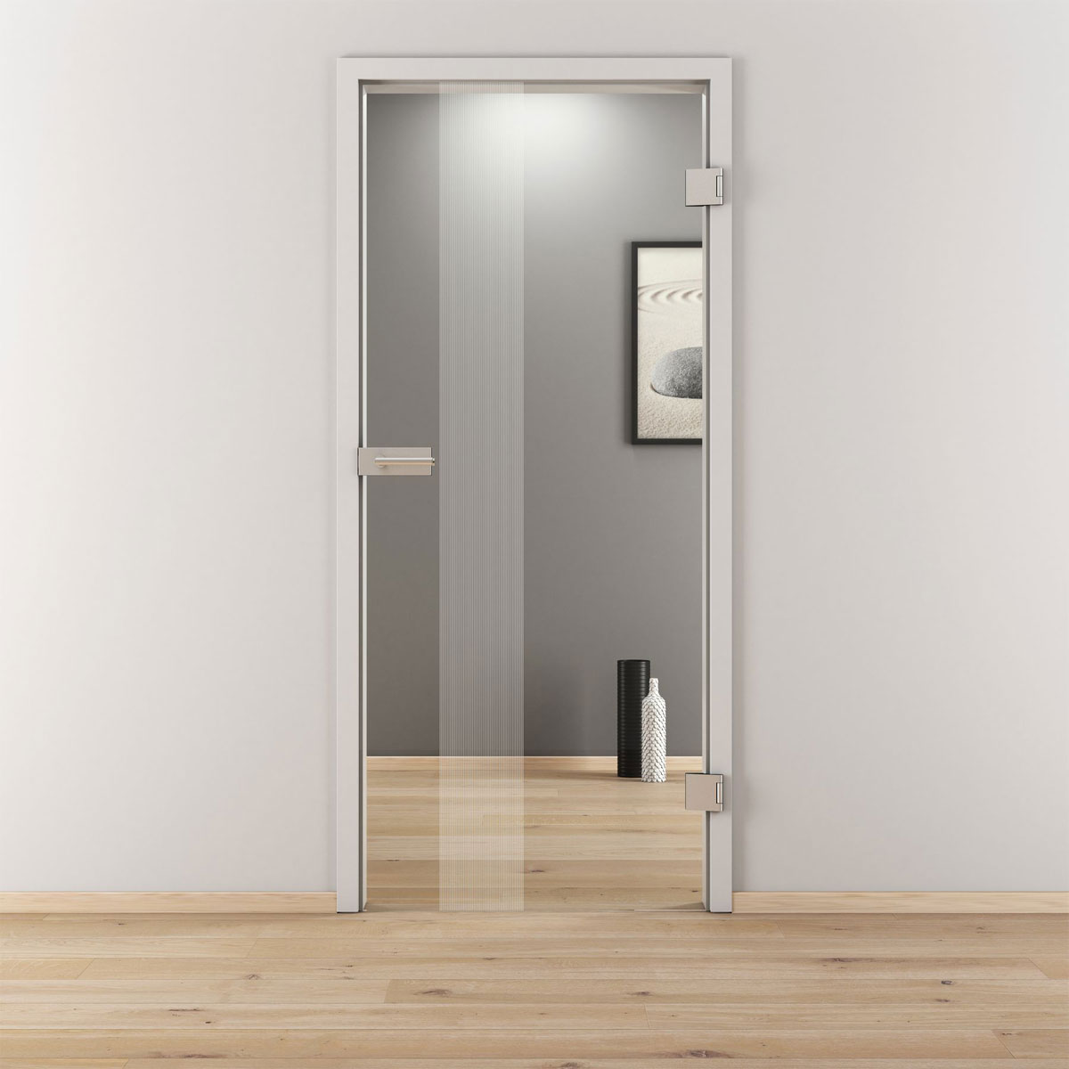 Novadoors Glasdrehtür NOVA 594 klar 95,9 x 197,2 cm Rechts Bild 2