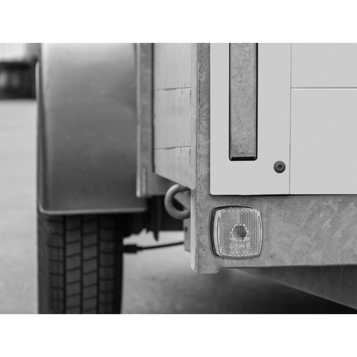 LAS 10118 Positionsleuchte weiß 66 x 62 mm