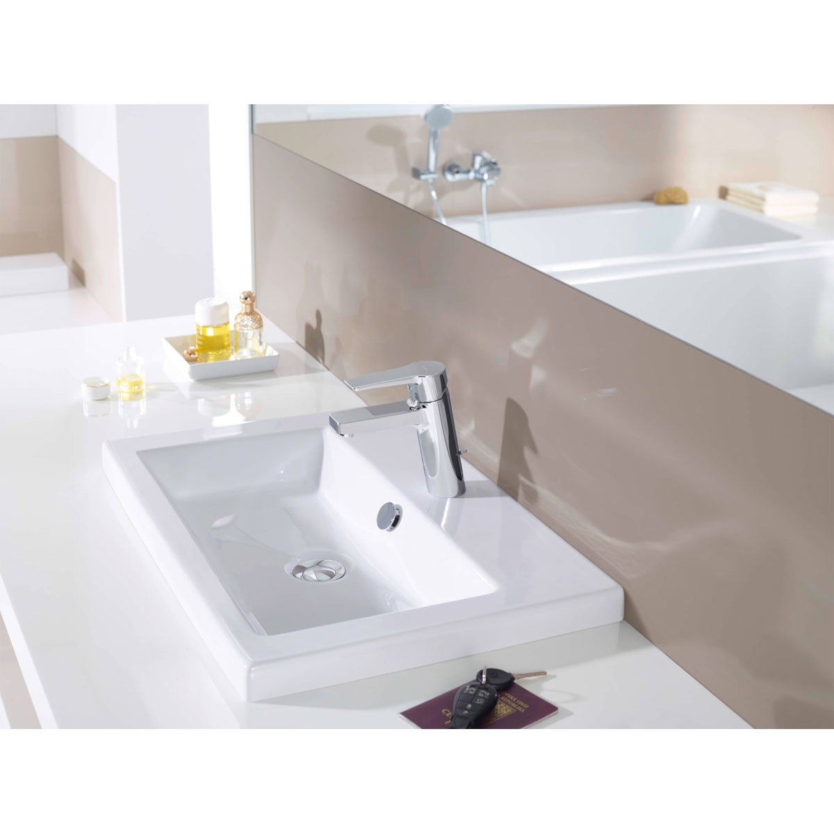 Hansa Waschtischarmatur twist XL chrom Bild 2