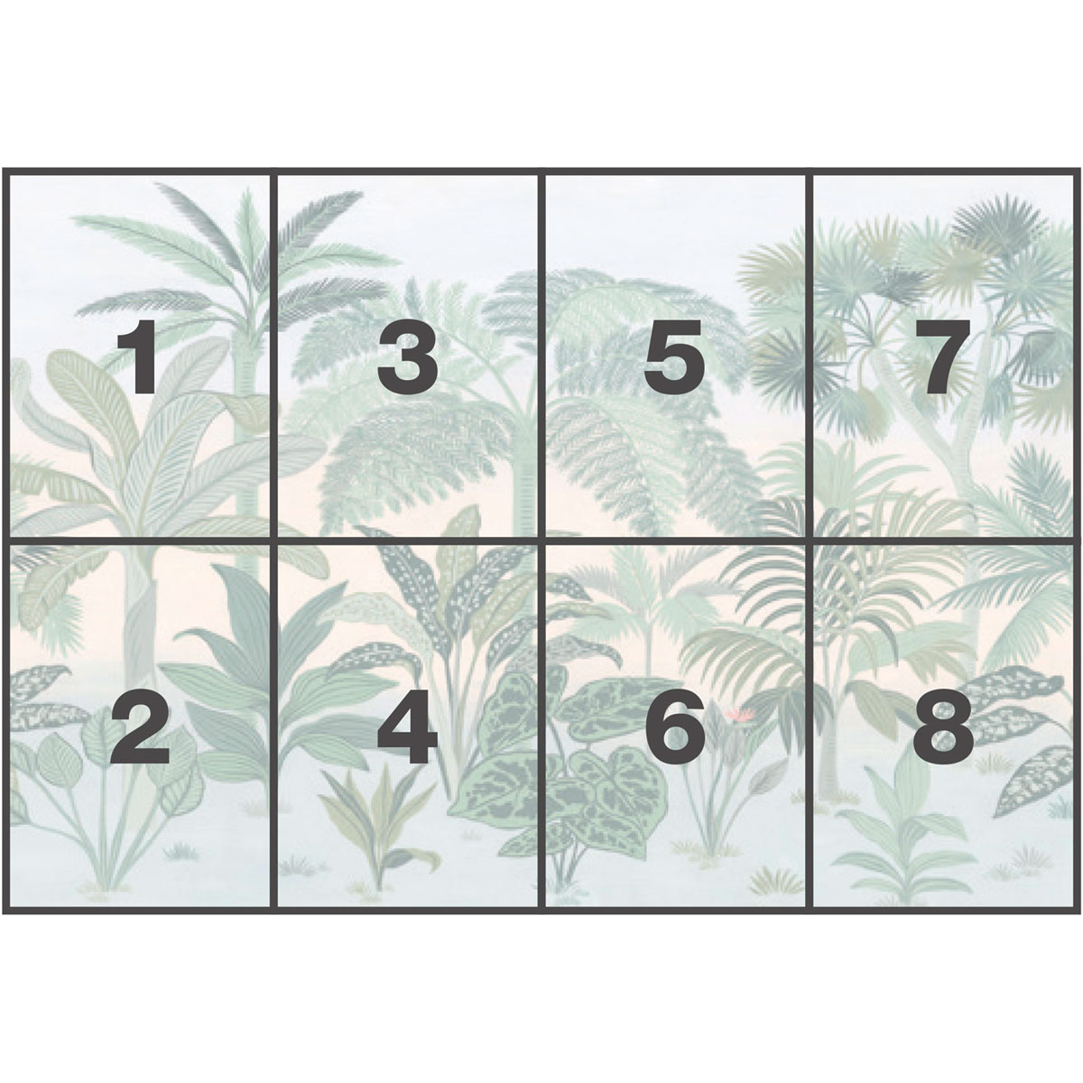 Komar  Papier Fototapete Jungara 368x254 cm Bild 3