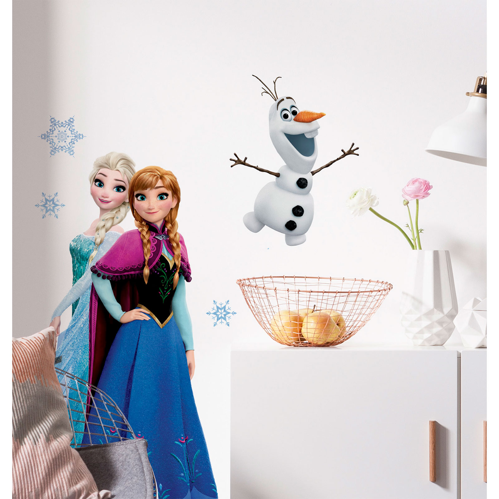 Komar  Wandtattoo Frozen Sisters 50x70 cm