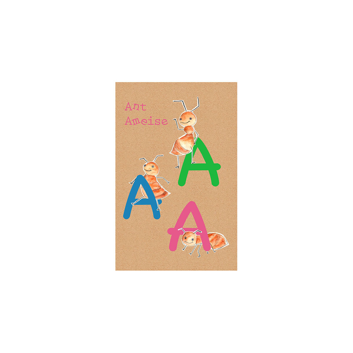 Komar  Wandbild ABC Animal A 50x70 cm Bild 2