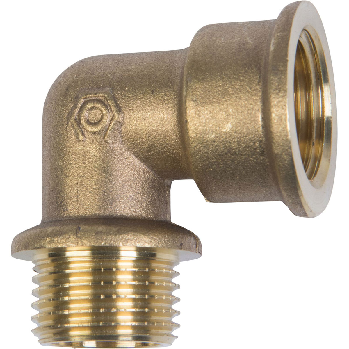 Cornat Messing Winkel 90 3/4 IG 3/4 AG