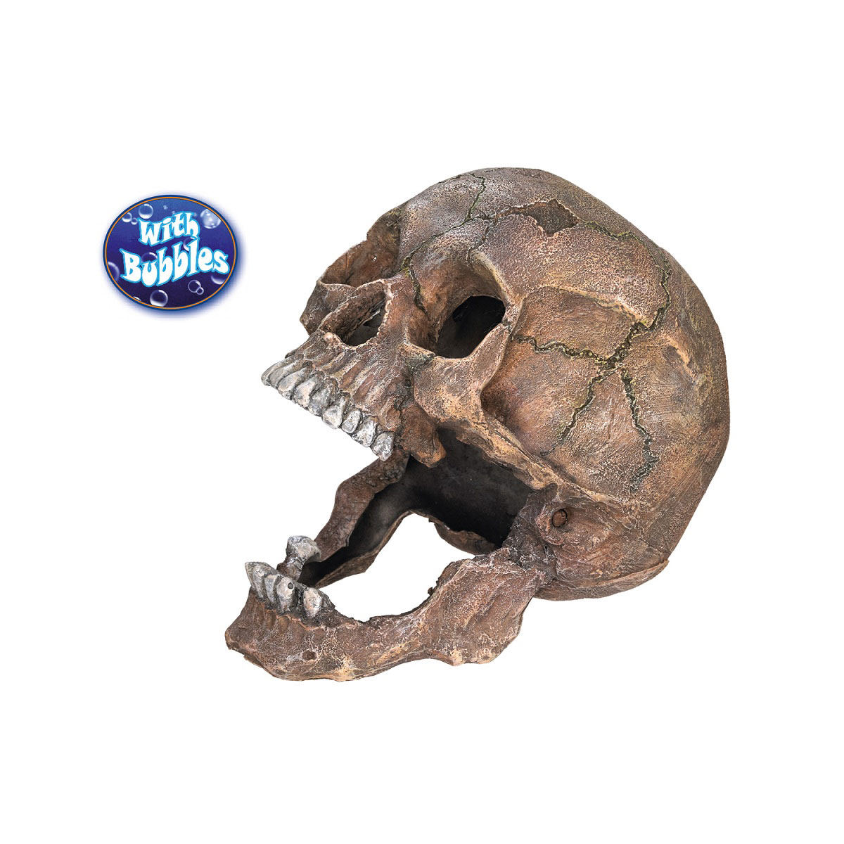 Aqua Ornaments Totenkopf 13,5 x 20 x 16,5 cm