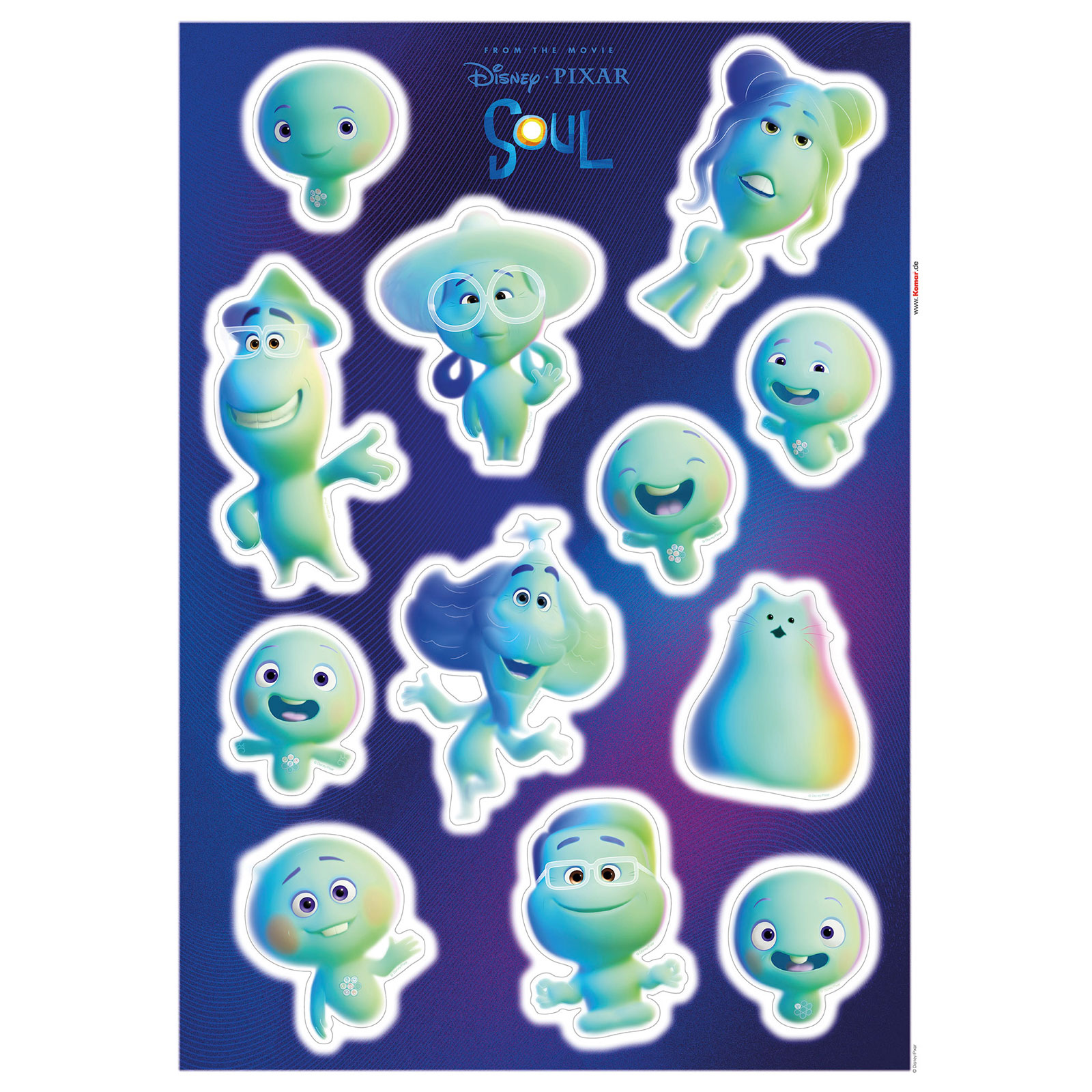 Komar  Wandtattoo Soul Soulmates 50x70 cm Bild 2