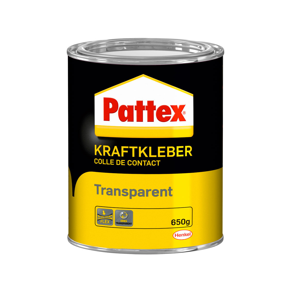 Pattex Kraftkleber Transparent 650 g