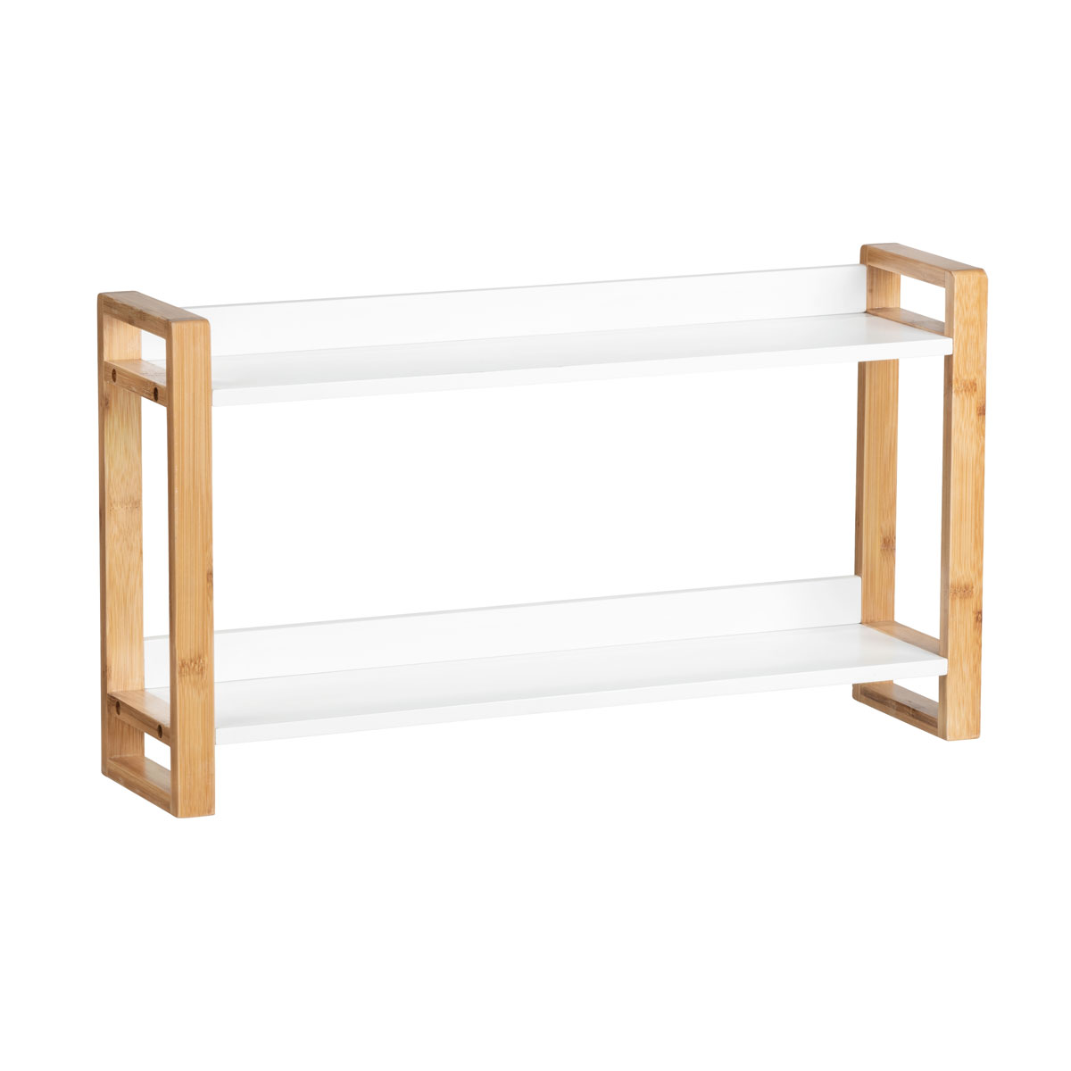 Wenko  Wandregal Finja Wohnregal Badregal aus Bambus/MDF Bild 1