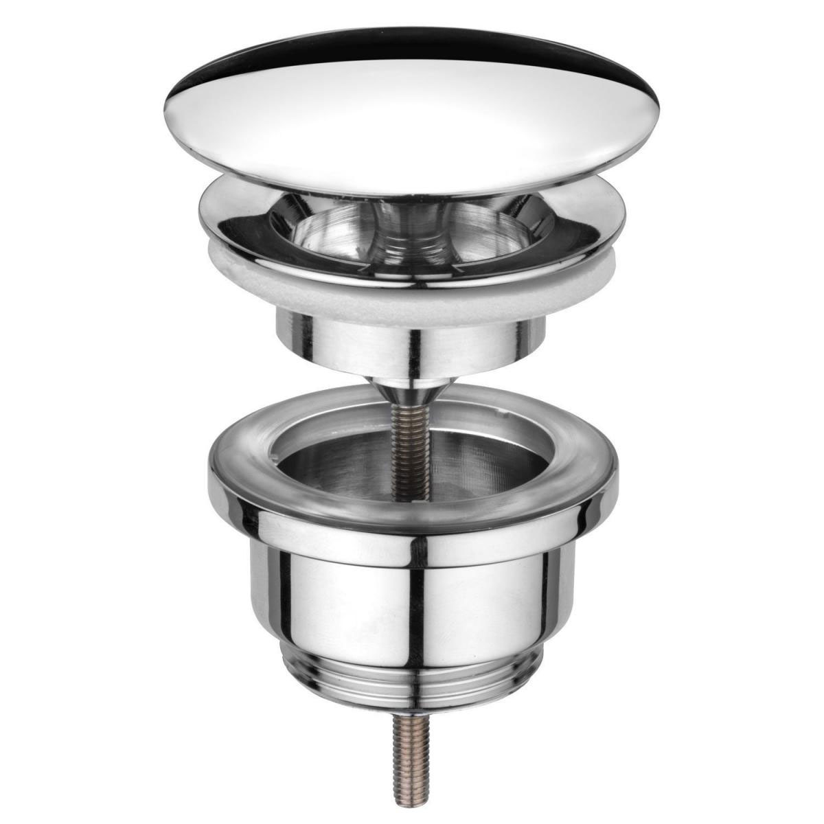 Permanent-Ablauf 1 1/4" chrom