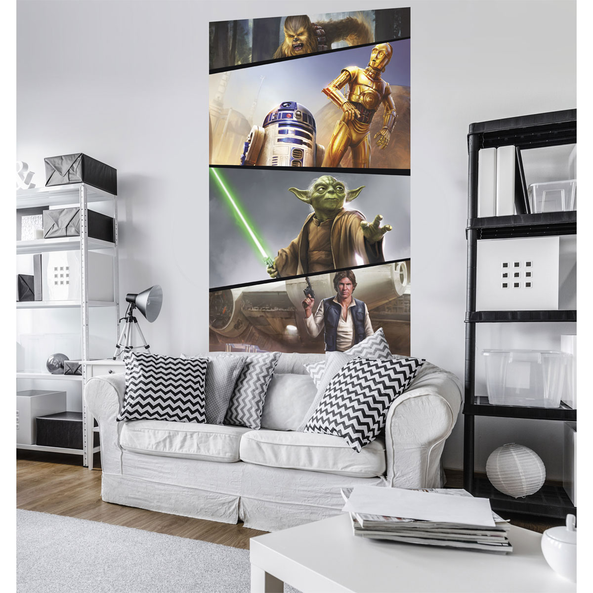 Komar  Vlies Fototapete Star Wars Moments Rebels 120x200 cm