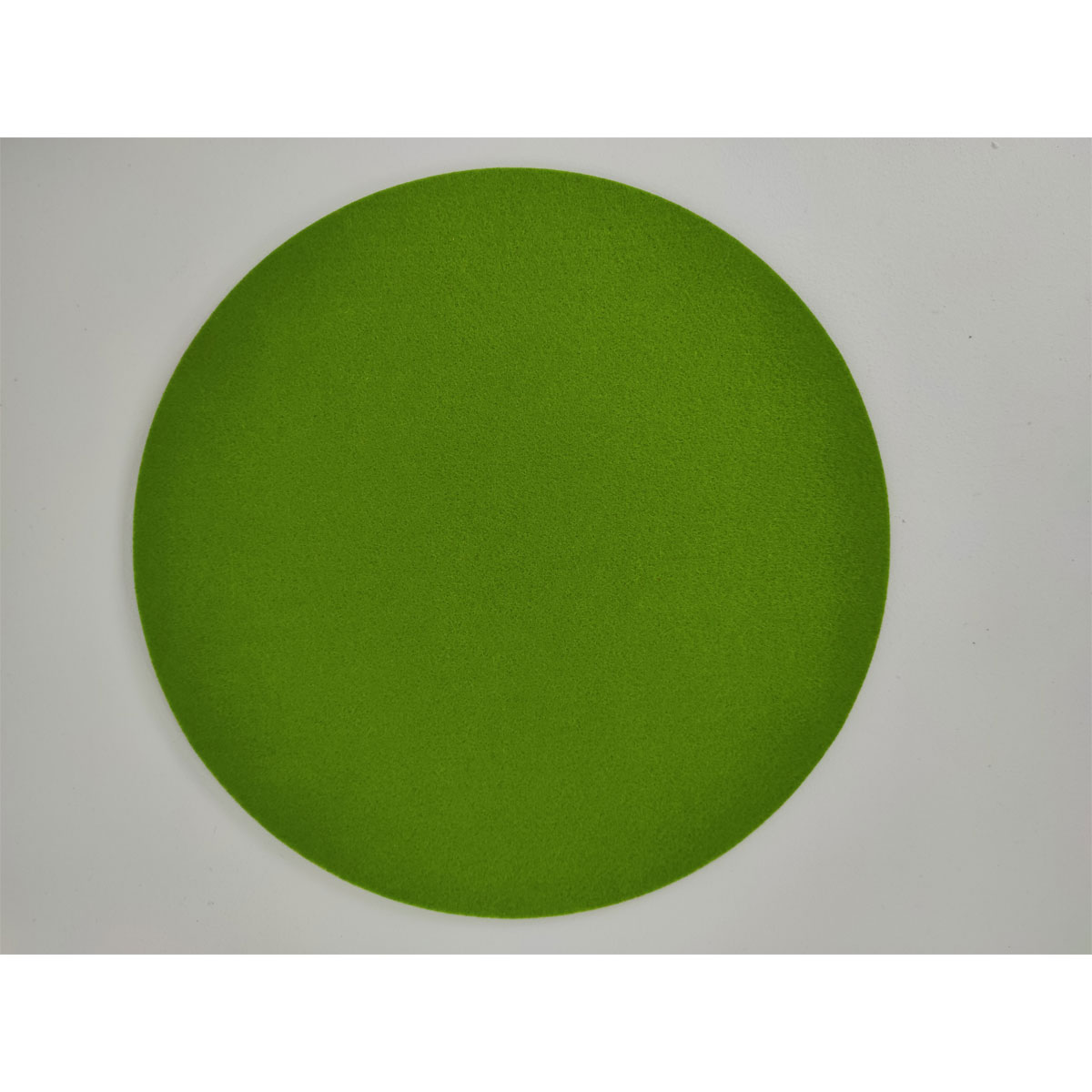 Platzset Filz Durchmesser 35 cm gruen