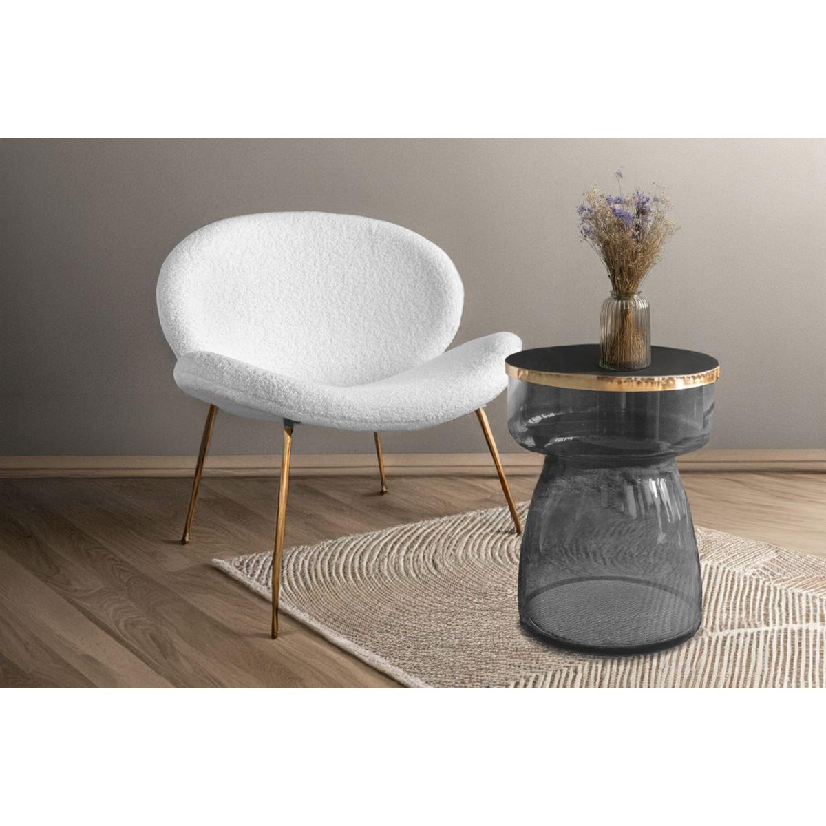 Stuhl Jaden 125 2er-Set weiss gold Bild 5