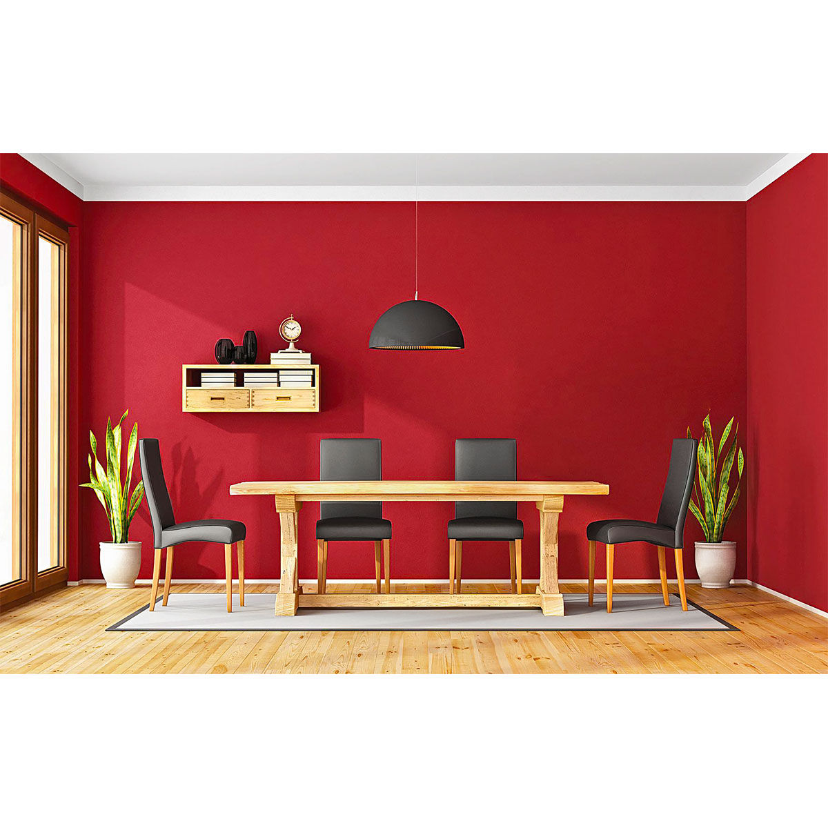 Vincent Wand- und Deckenfarbe Farbspiel Rubina matt 2,5 L Bild 3