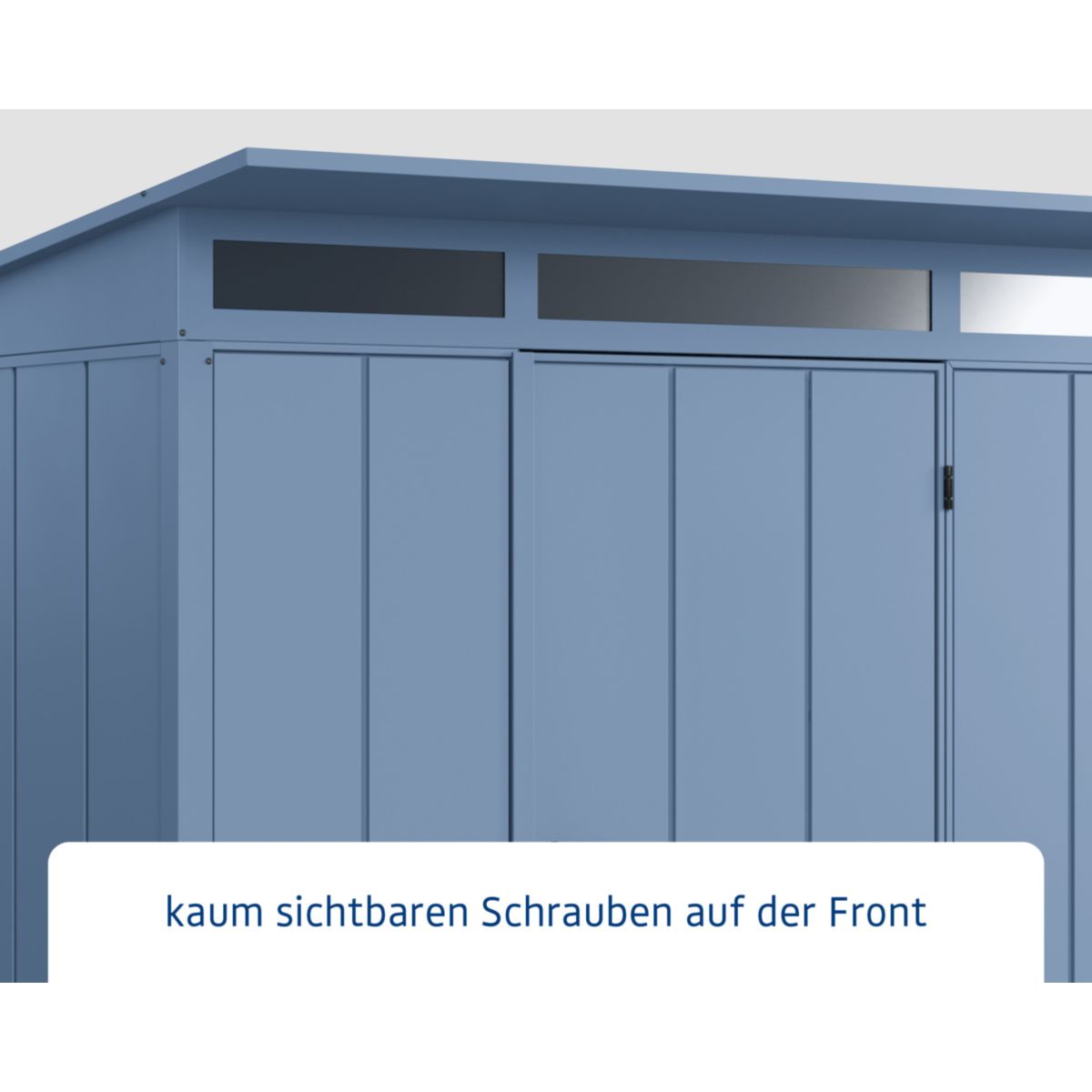 EcoStar  Gerätehaus Elegant-PTyp 2RAL5014 1 flg Bild 4