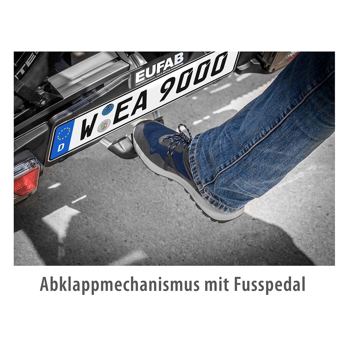 EUFAB Fahrrad-Kupplungsträger BIKE LIFT für 2 Fahrräder Bild 10