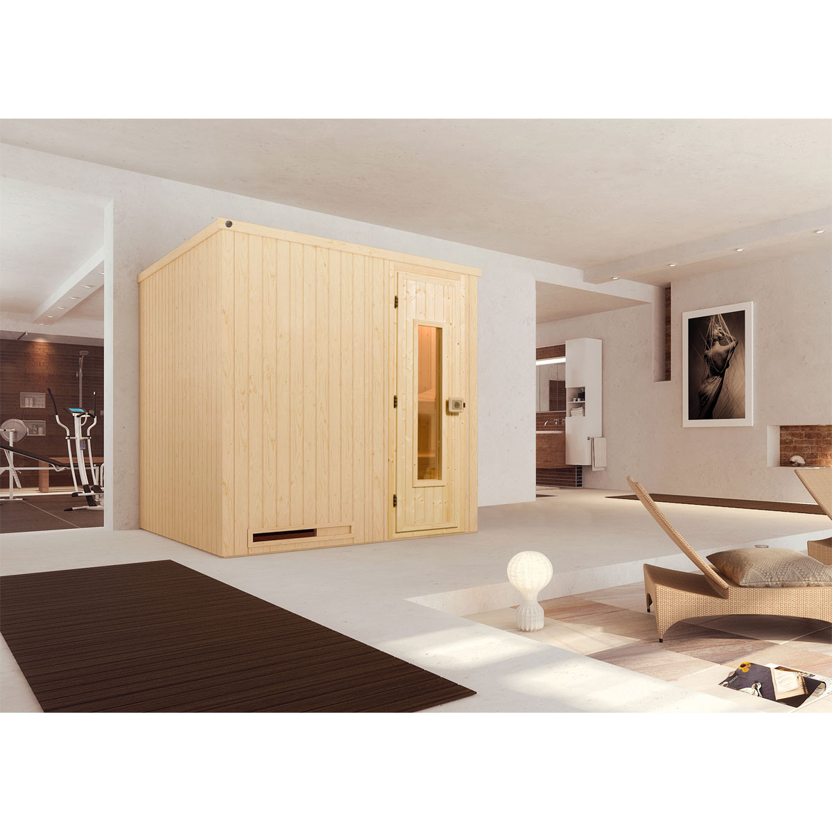 Weka Elementsauna „Halmstad 2“ HT Bild 2