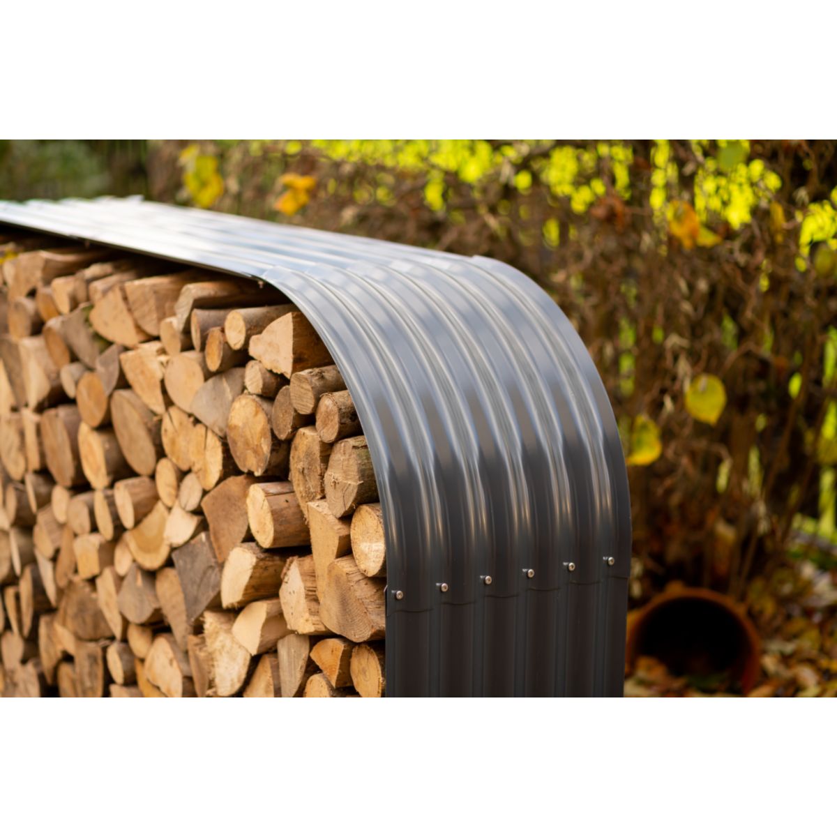 Kaminholzregal Hajo 46x212x111 cm Bild 2